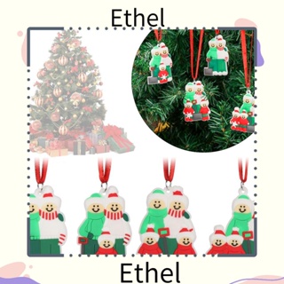 Ethel1 ของตกแต่งต้นคริสต์มาส เขียนมือ DIY