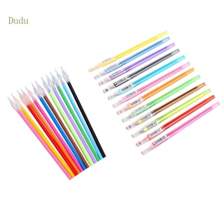 Dudu ปากกาหมึกเจล 0 35 มม. แห้งเร็ว หลากสี เครื่องเขียน สําหรับนักเรียน ครู
