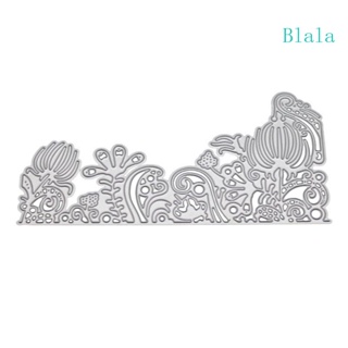 แผ่นแม่แบบโลหะ ฉลุลาย Blala Envelope Flower สําหรับตกแต่งสมุดอัลบั้ม แสตมป์ กระดาษ DIY