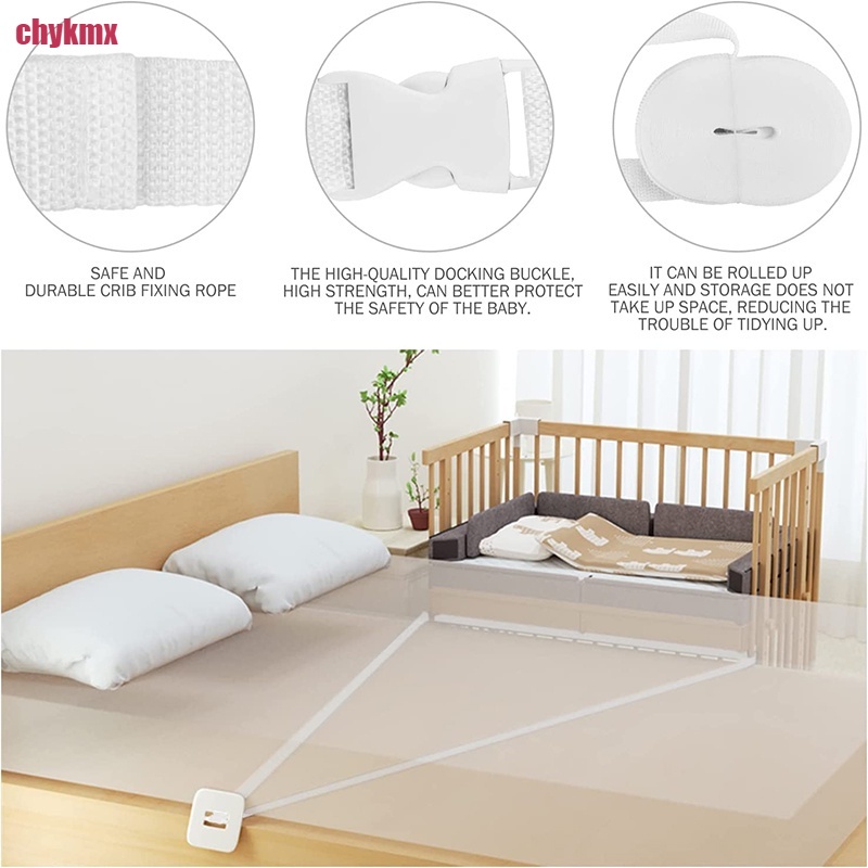Bed Anti Moving Fixing Belt for Baby Safety Bed Fasteners [JD]