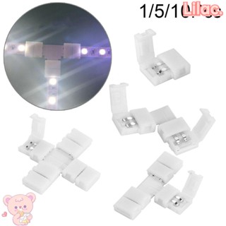 Lilac แถบเชื่อมต่อสายไฟ LED 8 มม. 10 มม. 1 5 10 ชิ้น