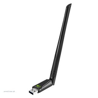 【seve*】อะแดปเตอร์รับสัญญาณไวไฟ Usb 650Mbps Dual Band 2 4G 5Ghz 802 11AC RTL8811CU