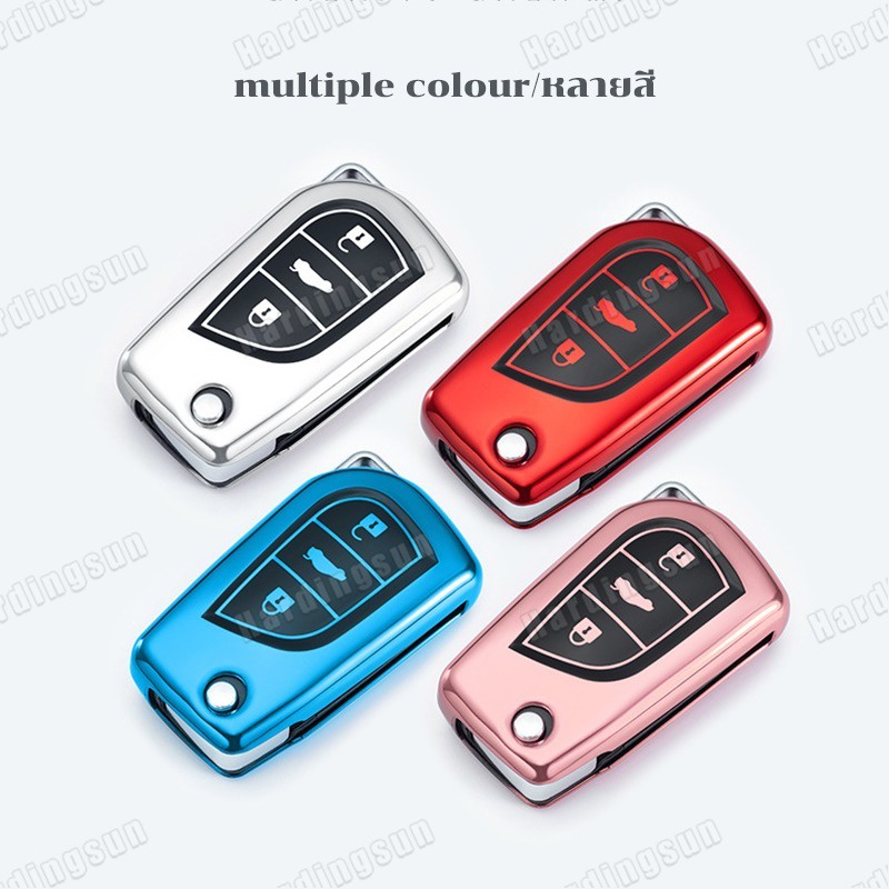 เคสกุญแจรถยนต์ Toyota Revo Altis เคสกุญแจ Toyota เคสกุญแจ TPU
