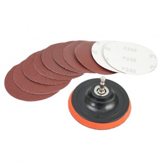 ⚡NEW 8⚡Sanding Disc Sanding Sandpaper With Backing Pad 4 Inch/100mm 4inch Discs