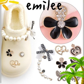 Emilee จี้อัลลอย รูปรองเท้า DIY สําหรับตกแต่งรองเท้า