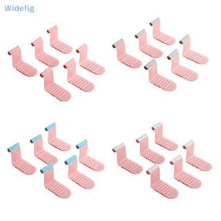 Widefig คลิปหนีบผ้าปูที่นอน ผ้าห่ม กันลื่น มองไม่เห็น 6 ชิ้น