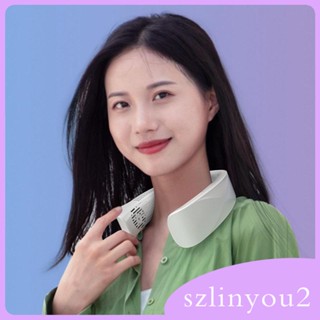 [szlinyou2] พัดลมคล้องคอ USB 5 ความเร็ว แบบพกพา สําหรับตั้งแคมป์