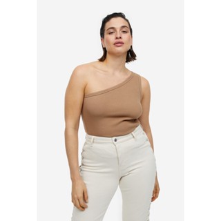 H&amp;M  Woman Ribbed one-shoulder top 1190994_1