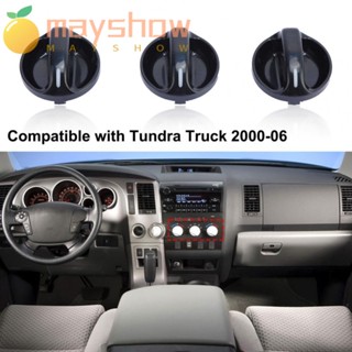 Mayshow ลูกบิดสวิตช์เครื่องปรับอากาศ คุณภาพสูง สําหรับ Toyota Tundra 2000-2006 55905-0C010 3 ชิ้น