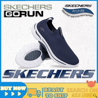 [พร้อมส่ง] Skechers_go Run Arch-fit รองเท้าผ้าใบลําลอง สําหรับผู้ชาย เหมาะกับการเล่นกีฬา