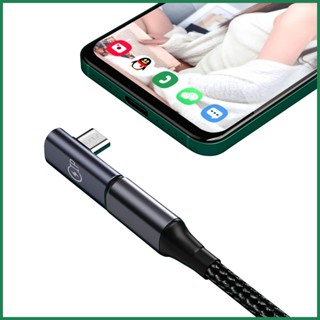 ตัวเมีย Type-C เป็นตัวผู้ มุมขวา USB C Type C ตัวเมีย เป็นตัวผู้ 2.0 10Gbps ถ่ายโอนข้อมูล ขยายได้ถึง 10GBbps juath