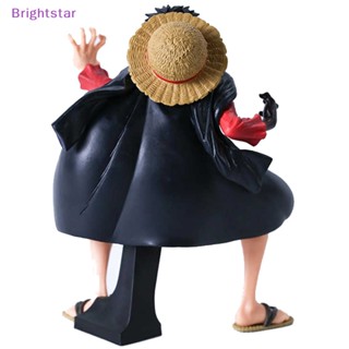 Brightstar ใหม่ ฟิกเกอร์ One Piece King Monkey D Luffy Ghost Island Battle Suit ของเล่นสําหรับเด็ก