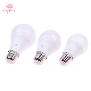 Amongspring&gt; ใหม่ หลอดไฟ LED E27 PIR เซนเซอร์จับการเคลื่อนไหว 5W 9W 15W พร้อมเซนเซอร์จับการเคลื่อนไหว