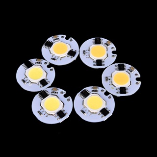 [milliongridnew] ชิปไฟสปอตไลท์ LED COB 7W 5W 3W สีขาวอบอุ่น สําหรับไฟสปอตไลท์ 1 ชิ้น WQL