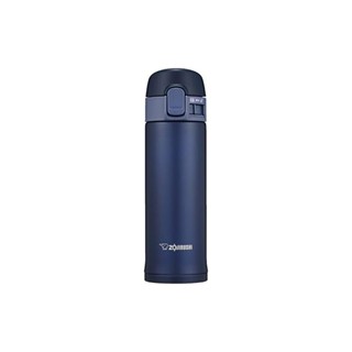 ZOJIRUSHI Water Bottle Stainless Steel Bottle Direct Drink 300ml One Touch Open Type Navy SM-PC30-AD