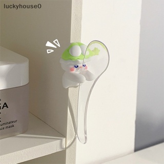 Luckyhouse0^^ คลิปหนีบสายเคเบิล ลายการ์ตูนน่ารัก แข็งแรง สําหรับบ้าน ออฟฟิศ 2 ชิ้น