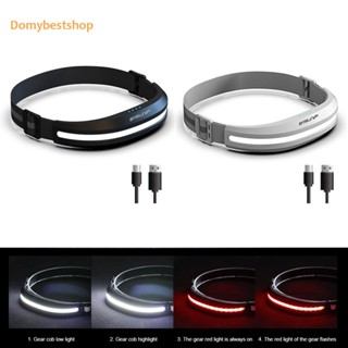 [Domybestshop.th] Au- Cob ไฟฉาย LED กันน้ํา สําหรับเดินป่า