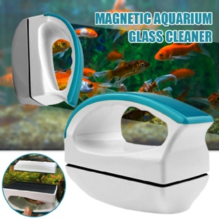 New Magnetic Aquarium Glass Cleaner Fish Tank Algae Cleaning Magnet Brush Tool