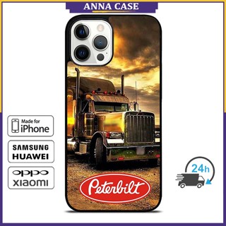 เคสโทรศัพท์มือถือ ลาย Peterbilt Truck สําหรับ iPhone 14 Pro Max 13 Pro Max Samsung Galaxy Note10+ S21Ultra