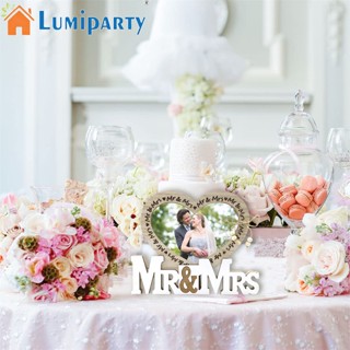 Lumiparty Mr &amp; Mrs กรอบรูปแต่งงาน ความทรงจํา ทุกความทรงจํา ของขวัญแต่งงาน ตกแต่งบ้าน สําหรับรูปภาพ รูปภาพ โปสเตอร์