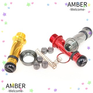 Amber อุปกรณ์รอกล้อหมุน ป้องกันการชน สําหรับใช้ในการตกปลา DIY