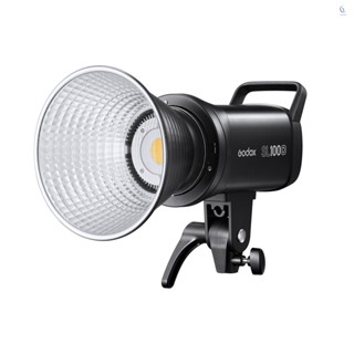 Godox SL100D ไฟเติมแสงวิดีโอ LED ขนาดกะทัดรัด 100W 5600K เอฟเฟคไฟในตัว 8 FX CRI96+ TLCI97+ เมาท์โบเวน รองรับแอพไร้สาย 2.4G ควบคุมออนบอร์ด สําหรับ Ho