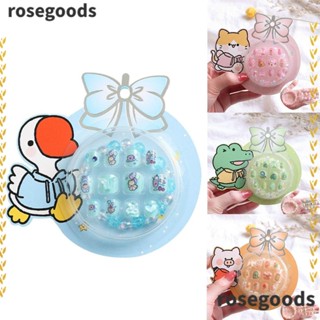 Rosegoods1 เล็บปลอม DIY 24 ชิ้น