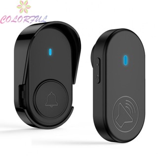 【COLORFUL】Wireless Doorbell 1 Set Doorbell Intelligent Audio Intercom Smart Wireless