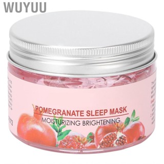 Wuyuu Pomegranate Sleeping   Easy To Absorb Light Jelly Texture Refreshing Beauty Gel Face for Smooth Skin