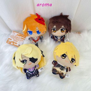 Aroma Genshin จี้ตุ๊กตา อุปกรณ์เสริม ของขวัญเด็ก กระเป๋าเดินทาง พวงกุญแจตุ๊กตา ยัดไส้ ของเล่น กระเป๋าเป้สะพายหลัง จี้ พวงกุญแจ ขนาดเล็ก