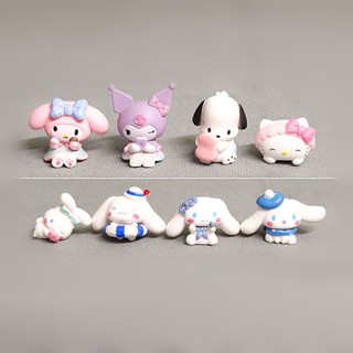 [BTF] แผ่นแพทช์ รูปตุ๊กตาสุนัข Melody Pacha Dog 8 แบบ สําหรับตกแต่งเค้ก เบเกอรี่ DIY CNVM