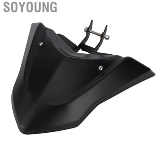 Soyoung Motorcycle Front Beak Mudguard Fender Matte Black Fit for Yamaha Tenere 700 2019‑2021