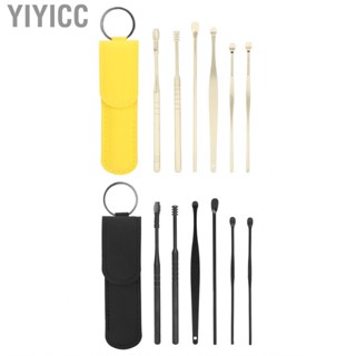 Yiyicc Portable Earwax  Cleaner Set U Shape Ear  Spiral Wax Too