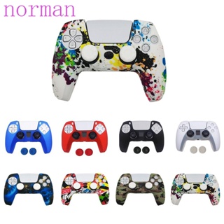 Norman ปลอกซิลิโคน สามชั้น เป็นมิตรกับสิ่งแวดล้อม อุปกรณ์เสริม สําหรับจอยเกม Ps5 Ps5