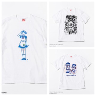  Beams JAPAN เสื้อยืด แขนสั้น ผ้าฝ้าย ลายหุ่นยนต์ น่ารัก สําหรับเด็กผู้หญิง