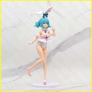 ใหม่ ตุ๊กตาฟิกเกอร์ Hatsune Miku BiCute Bunnies กระต่ายสีขาว ของเล่น ของขวัญ สําหรับเด็ก