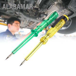 ALABAMAR รถยนต์รถยนต์เครื่องทดสอบวงจรปากกาทดสอบดินสอ DC 6V 12V 24V แรงดันหลอดไฟ