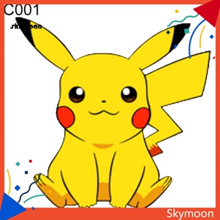 Skym* สติกเกอร์ ลายการ์ตูนโปเกม่อน ปิกาจูน่ารัก สําหรับตกแต่งรถยนต์ รถจักรยานยนต์ แล็ปท็อป