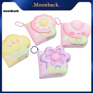 &lt;moonback&gt; กระดาษโน้ต ลายตุ๊กตา 3D ขนาดกะทัดรัด 4 ชิ้น