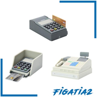 [Figatia2] โมเดลเครื่องบันทึกเงินสด สเกล 1/12 สําหรับบ้านตุ๊กตา