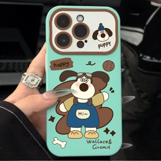 เคสโทรศัพท์มือถือ แบบนิ่ม ลายสุนัข สําหรับ Apple Iphone 14promax 13pro 12 11 7p