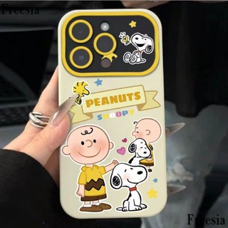 เคสโทรศัพท์มือถือ แบบนิ่ม ลายสนูปปี้ สําหรับ Apple Iphone 11 14pro 7p 13pro 12 SGGX