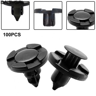 【DAISYG】Fastener Clips Trains 100pcs Trucks 8mm Universal Fastener Clip Black Buses