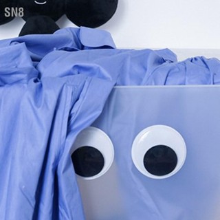 SN8 2 ชิ้น Googly Eyes Wiggle Eye เรซิ่น Self Adhesive Craft อุปกรณ์เสริมตกแต่งบ้านสำหรับตู้เย็น