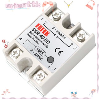 Orienttk รีเลย์โซลิดสเตท 5-60V DC SSR-40DD อินพุต 3-32V DC 40A