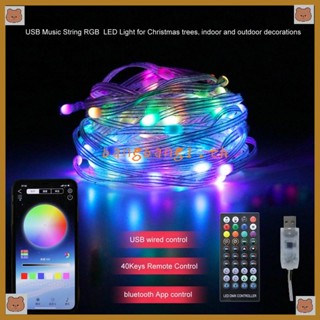 Bang สายไฟ LED RGB บลูทูธ ควบคุมด้วยรีโมต กันน้ํา ใช้กับเพลงได้