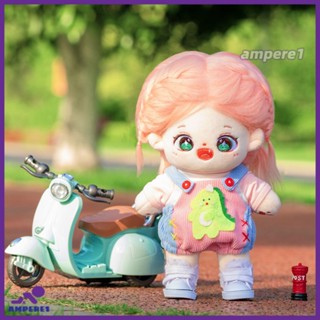 20cm Non-attribute Fried Hair Star Doll Spot Cotton Doll Clothes Suit Changeable Humanoid Doll -AME1 -AME1