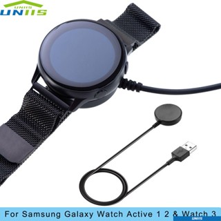 Uniis แท่นชาร์จ แบบพกพา แบบเปลี่ยน สําหรับ Galaxy Watch Active 1 2 40 มม. 44 มม. Watch 3/4