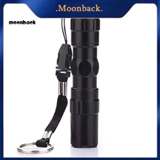 &lt;moonback&gt; ไฟฉาย LED 3W ขนาดเล็ก สว่างพิเศษ กันน้ํา สําหรับตั้งแคมป์ เดินป่า กลางแจ้ง