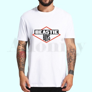 [S-5XL]เสื้อยืดแขนสั้น ผ้าฝ้าย พิมพ์ลาย Beastie Hop Music สําหรับผู้ชาย